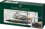 Faber Castell Fc-160306 Wk25Aquarel Marker Fc Albrechtdürer 5 Stuks Grey Tones