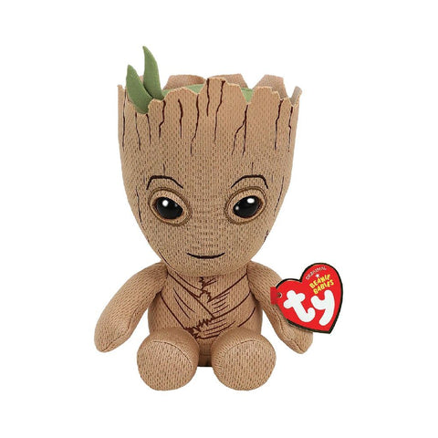 Ty Beanie Babies Marvel Knuffel Groot 15 Cm