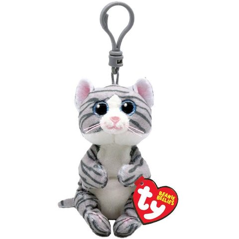 Ty Beanie Babies Bellies Clip Knuffel Kat Mitzi 10 Cm