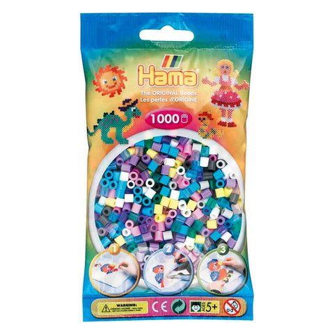 Hama Strijkkralen Pastel Mix 1000 Stuks