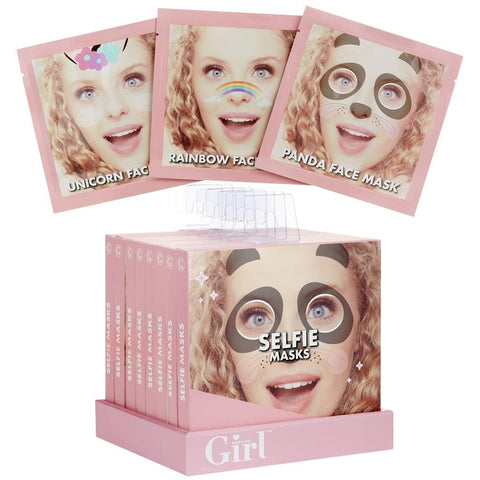 Basic Who&#039;S That Girl Selfie Mask Assorti