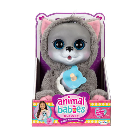 Jakks Animal Babies Wolf + Geluid