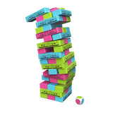 Spin Master Gabby&#039;S Dollhouse Jumbling Tower Blokkentoren Spel Met 48 Houten Blokjes