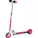 Xq Max Opvouwbare Step Met Voetrem - Roze Met Wit