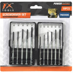 Fx Tools Precisie Schroevendraaierset - 11 Stuks