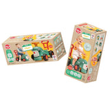 Falk Maurice Looptractor Set Groen/Geel