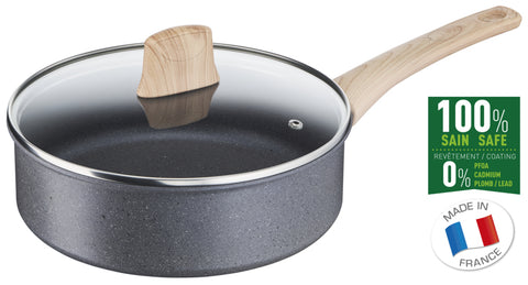 Tefal Kookgerei Tefal Natural Force Hapjespan &Oslash; 24 Cm Met Deksel