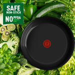 Tefal Kookgerei Tefal Renew Black Koekenpan 28 Cm Zwart