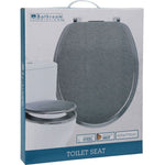 Bathroom Solutions Toiletbril Mdf - Hout - Zilver