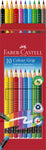 Faber Castell Fc-116613 Kleurpotlood Faber-Castell Grip 2001 Uitgumbaar Etui À 10 Stuks