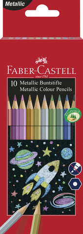 Faber Castell Fc-201583 Kleurset Faber-Castell Metallic Kleuren