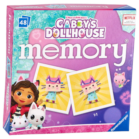 Ravensburger Gabby&#039;S Dollhouse Memory 48 Kaarten