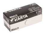 Varta V392 Knoopcel Batterij Zilver