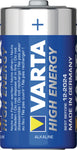 Varta 4914/2B Batterij Alkaline C/Lr14 1.5 V High Energy 10 Blisters