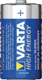 Varta 4914/2B Batterij Alkaline C/Lr14 1.5 V High Energy 10 Blisters