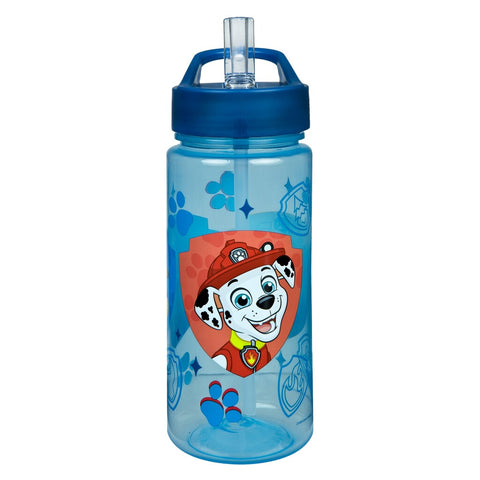 Paw Patrol Drinkfles 500 Ml Blauw/Transparant