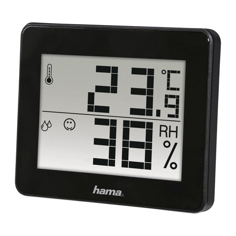 Hama Thermo-/Hygrometer Th-130 Zwart