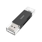 Hama Usb-Kaartlezer Otg Usb-A + Usb-C Usb 3.2 Sd/Microsd