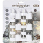 Ambiance Theelichtjes Led - Set 16 Stuks - Groot En Klein