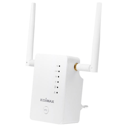 Edimax Re11S Draadloze Extender 2.4/5 Ghz (Dual Band) Wi-Fi Wit