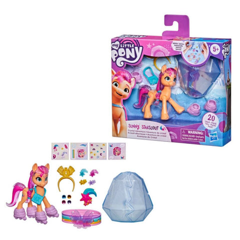 My Little Pony Film Kristal Avonturen Ponies 20-Delig Assorti