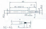 Hq Solder/Tip4 Vervangingstip Voor Solder20/30