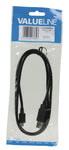 Valueline Vlcp60500B10 Usb 2.0 Usb A Male - Usb Micro B Male Kabel 1,00 M Zwart