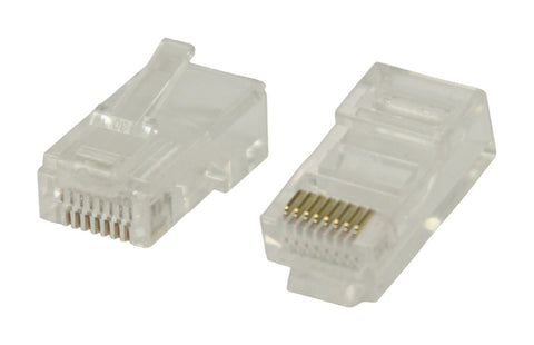 Valueline Vlcp89300T Rj45 Connectoren Voor Solid Utp Cat 5 Kabels