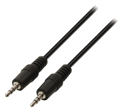 Valueline Vlap22000B05 Jack Stereo Audiokabel 3,5 Mm Mannelijk - 3,5 Mm Mannelijk 0,50 M Zwart