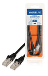 Valueline Vlcb85210B10 Cat6 F/Utp Netwerkkabel Rj45 (8/8) Male - Rj45 (8/8) Male 1.00 M Zwart