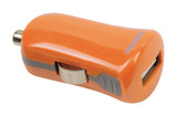 Valueline Vlmp11950O Usb-Autolader Usb A Female - 12V-Autoaansluiting Oranje