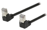 Valueline Vlcp85127B100 Cat5E Sf/Utp Netwerkkabel Rj45 (8/8) Male - Rj45 (8/8) Male 10.0 M Zwart