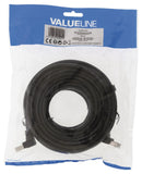 Valueline Vlcp85127B100 Cat5E Sf/Utp Netwerkkabel Rj45 (8/8) Male - Rj45 (8/8) Male 10.0 M Zwart