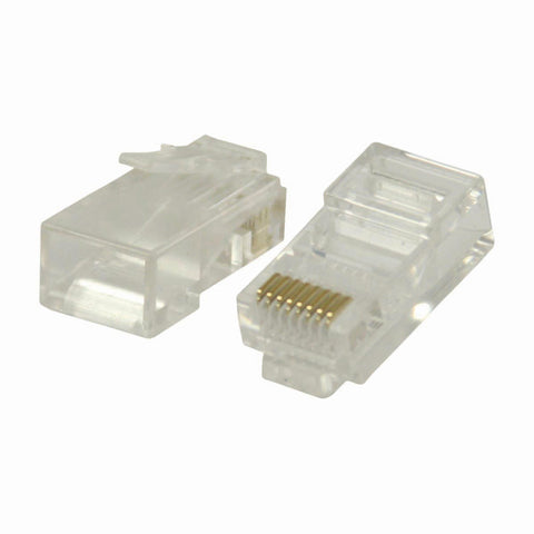 Nedis Ccgb89304Tp Netwerkconnector Rj45 (8P8C) Male - 10 Stuks Transparant