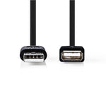 Nedis Ccgt60010Bk10 Kabel Usb 2.0 A Male - Usb A Female 1,0 M Zwart