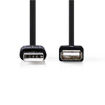 Nedis Ccgt60010Bk30 Kabel Usb 2.0 A Male - Usb A Female 3,0 M Zwart