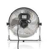 Nedis Fnfl10Ccr30 Vloerventilator Diameter 30 Cm 3 Snelheden Chroom