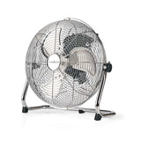 Nedis Fnfl10Ccr30 Vloerventilator Diameter 30 Cm 3 Snelheden Chroom