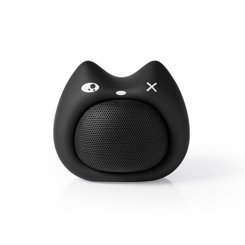 Nedis Spbt4110Bk Animaticks Bluetooth Speaker 3 Uur Speeltijd Handsfree Bellen Kelly Kitten