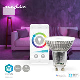 Nedis Wifilrc10Gu10 Smartlife Multicolour Lamp Wi-Fi Gu10 345 Lm 4.9 W Rgb / Warm To Cool White Android&Trade; / Ios Par16