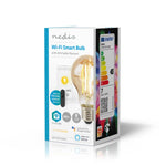 Nedis Wifilrf10A60 Smartlife Led Filamentlamp Wi-Fi E27 806 Lm 7 W Warm Wit Glas Android / Ios Peer