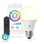 Nedis Wifilrc10E27 Smartlife Multicolour Lamp Wi-Fi E27 806 Lm 9 W Rgb / Warm To Cool White Android&Trade; / Ios Peer