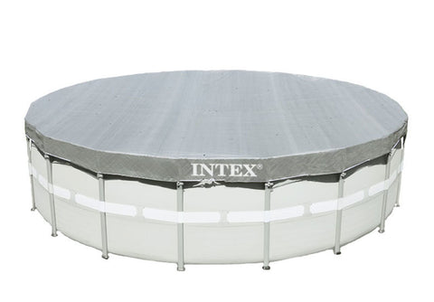 Intex 28040 Luxe (Verzwaard) Afdekzeil Voor Frame Pools 488 Cm