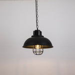 Homestyle Pro Mk107-Bb Industriële Hanglamp 33X26 Cm Zwart/Metaal