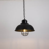 Homestyle Pro Mk107-Bb Industriële Hanglamp 33X26 Cm Zwart/Metaal