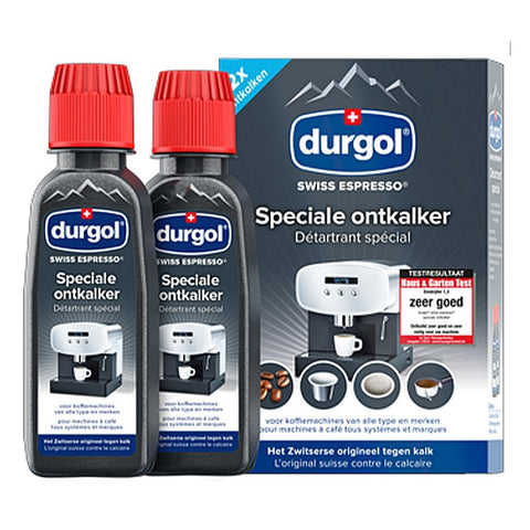 Durgol Swiss Espresso Ontkalkingsmiddel Voor Koffiezetapparaten 2X125 Ml