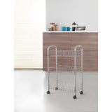 Tomado-Metaltex Tomado Metaltex Keuken/Badkamer Opbergtrolley Lugano 41X23X63 Cm Wieltjes