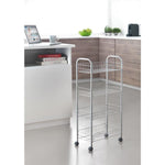 Metaltex Keuken/Badkamer Opbergtrolley Ascona 41X23X84 Cm Wieltjes