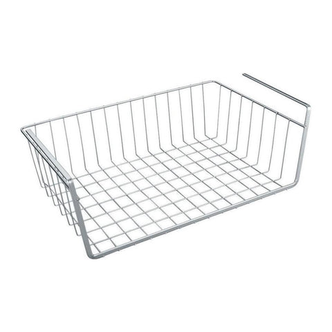 Metaltex Kanguro Opbergmand 40X26X14 Cm Zilver