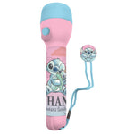 Disney Stitch Zaklamp 16 Cm Blauw/Roze